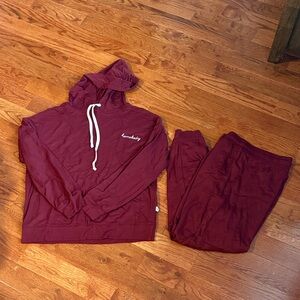 Magnolia Maroon loungewear